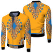Africa Zone Clothing - Neck Africa Dashiki - Fleece Winter Jacket A95 | Africa Zone