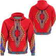 Africa Zone Clothing - Neck Dashiki Africa - Zip Hoodie A95 | Africa Zone