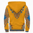 Africa Zone Clothing - Neck Africa Dashiki - Sherpa Hoodies A95 | Africa Zone