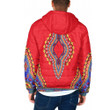 Africa Zone Clothing - Neck Dashiki Africa - Hooded Padded Jacket A95 | Africa Zone