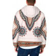 Africa Zone Clothing - Africa Dashiki Neck - Hooded Padded Jacket A95 | Africa Zone