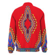 Africa Zone Clothing - Neck Dashiki Africa - Thicken Stand-Collar Jacket A95 | Africa Zone