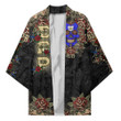 1sttheworld Clothing - Sigma Gamma Rho Oldschool Tattoo Style - Skull and Roses - Kimono A7 | 1sttheworld