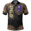 1sttheworld Clothing - Sigma Gamma Rho Oldschool Tattoo Style - Skull and Roses - Polo Shirts A7 | 1sttheworld