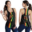 Africazone Clothing - Black History Month Map Racerback Tank A95 | Africazone
