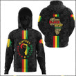 Africazone Clothing - Black History Month Map Hoodie Gaiter A95 | Africazone