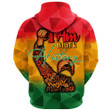 Africazone Clothing - Black History Month Hoodie Gaiter A95 | Africazone
