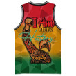 Africazone Clothing - Black History Month Basketball Jersey A95 | Africazone