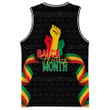 Africazone Clothing - Black History Month Hand Basketball Jersey A95 | Africazone