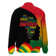 Africazone Clothing - Black History Month I'm Black Thicken Stand-Collar Jacket A95 | Africazone
