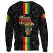 Africazone Clothing - Black History Month Map Sweatshirts A95 | Africazone