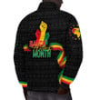 Africazone Clothing - Black History Month Hand Padded Jacket A95 | Africazone