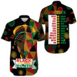 Africazone Clothing - Black History Month Juneteenth Short Sleeve Shirt A95 | Africazone