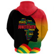 Africazone Clothing - Black History Month I'm Black Hoodie A95 | Africazone