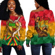 Africazone Clothing - Black History Month Off Shoulder Sweaters A95 | Africazone