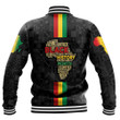 Africazone Clothing - Black History Month Map Baseball Jackets A95 | Africazone