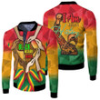 Africazone Clothing - Black History Month Fleece Winter Jacket A95 | Africazone