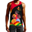 Africazone Clothing - Black History Month I'm Black Tank Top A95 | Africazone