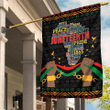 Africa Zone Flag - Juneteenth Hand And Map Flag A95