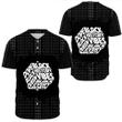Africa Zone Clothing - Dope Black Queen Baseball Jerseys A31
