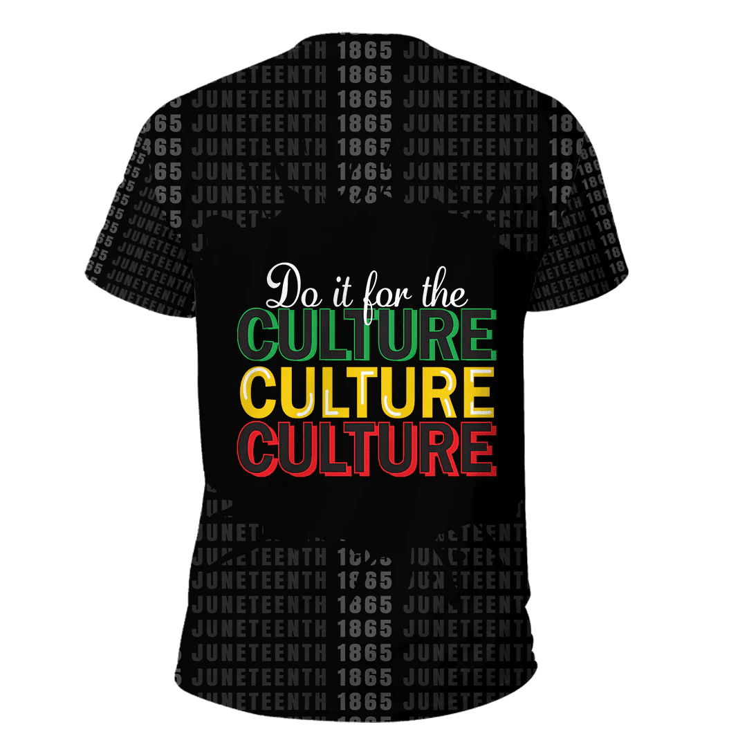 Africa Zone Clothing - Do It For The Culture T-shirt A31