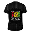Africa Zone Clothing - Celebrating Black Freedom T-shirt A31