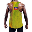 Africa Zone Clothing - Person Juneteenth Juneteenth Chemistry Men's Slim Y-Back Muscle Tank Top A95