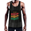 Africa Zone Clothing - It's The Black Lives Matter Men's Slim Y-Back Muscle Tank Top A31
