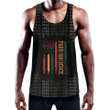 Africa Zone Clothing - Free-Ish Since 1865 Men's Slim Y-Back Muscle Tank Top A31