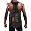Africa Zone Clothing - Free-Ish Since 1865 Men's Slim Y-Back Muscle Tank Top A31