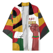 1sttheworld Clothing - Face Color Juneteenth Kimono A95 | 1sttheworld