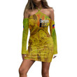 1sttheworld Clothing - Person Juneteenth Halter Lace-up Dress A95
 | 1sttheworld