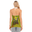 Africa Zone Clothing - Person Juneteenth Tie Halter Neck Top A95