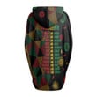 Africa Zone Clothing - Slogan Juneteenth Women's Knitted Fleece Cloak With Kangaroo Pocket A95