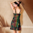 Africa Zone Clothing - Slogan Juneteenth Sling Dress A95