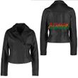 Africa Zone Clothing - Juneteenth Celebrates Freedom Black African American History Women's Leather Jacket A35