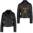 Africa Zone Clothing - Juneteenth I Am The Storm Women Black History Month Women's Leather Jacket A35