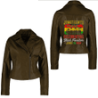 Africa Zone Clothing - Womens Celebrating Juneteenth June 19th 1865 Black Freedom African Women's Leather Jacket A35