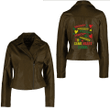 Africa Zone Clothing - Same Heart Black History Month African American Juneteenth Women's Leather Jacket A35