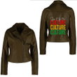 Africa Zone Clothing - Juneteenth Do It For The Culture Black Freedom History Afro Women's Leather Jacket A35