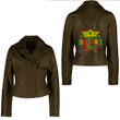 Africa Zone Clothing - Juneteenth King Men Boy Afro African American June 19 Women's Leather Jacket A35