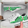 Africazone Shoes - Nigeria Low Top Shoes Paisley Bandana Special Style A7