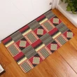 Africa Door Mat - Family Unity Kente J5