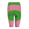 Africa Zone Women Cycling Pants - AKA Sorority Pearls (Green) A31