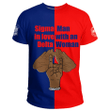 Africa Zone T-shirt - Phi Beta Sigma Delta Sigma Theta Couple A31