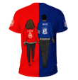 Africa Zone T-shirt - Phi Beta Sigma Delta Sigma Theta Couple A31