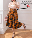 Women's Ladies Skirt - Tiger Stripes Pattern Best Gift For Women - Gifts She'll Love A7
