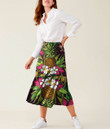 Women's Ladies Skirt - Tropical Flowers Jungle Leaves Paradise Flower. Best Gift For Women - Gifts She'll Love A7