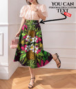 Women's Ladies Skirt - Tropical Flowers Jungle Leaves Paradise Flower. Best Gift For Women - Gifts She'll Love A7