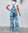 Women's Jumpsuit - Tropic Pattern Beautiful Collage Floral Best Gift For Women - Gifts She'll Love A7